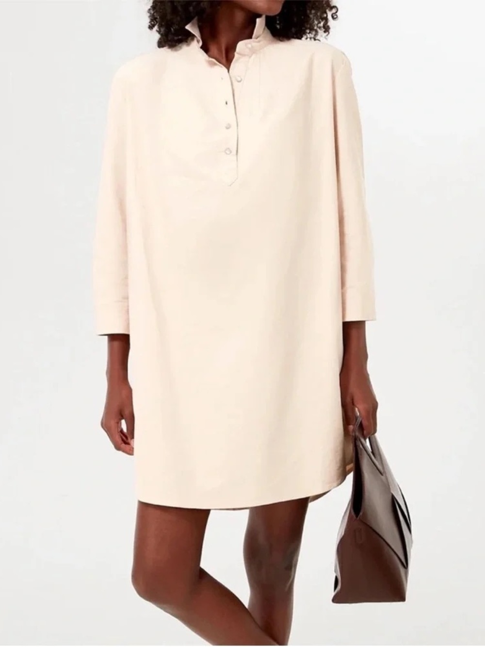 Pomander Place Polly Mini Dress in Tan Size M